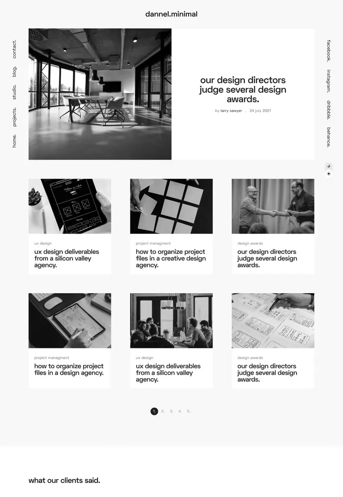 minimal &mdash; blog