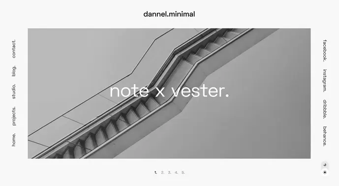 Minimal Portfolio &mdash; Multipage